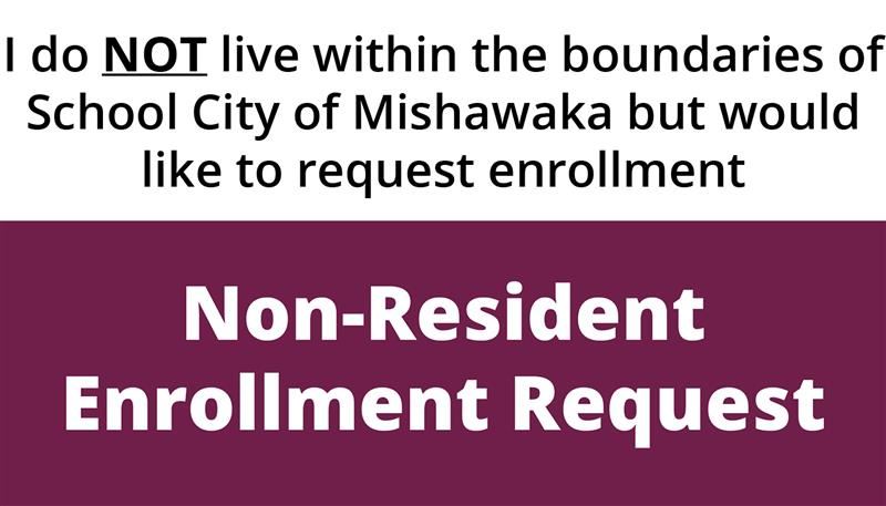 non-resident enrollment request button 